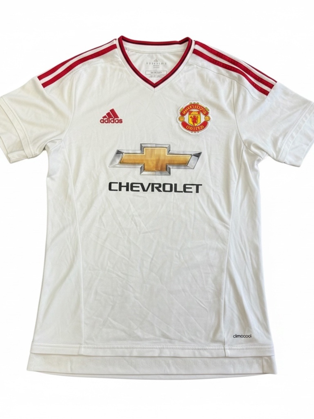 Adidas Men's Manchester United 15/16 Away Jersey White
